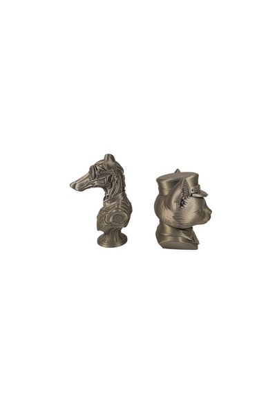 OEM Set Figurine SteamPunk II Dog and Cat