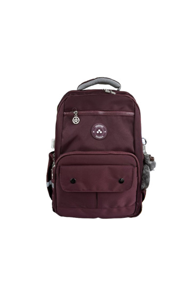 ASTRAL London Drive Backpack Claret Red – 06158 50X33X21 cm – Large Volume, M...