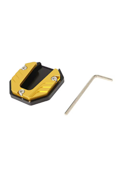 Choice3 gold 1x Motorcycle Side Stand Cover Aluminum Alloy Motorcycle Stands ...