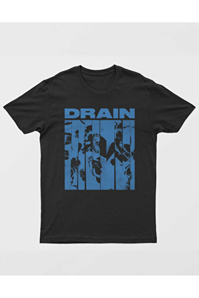 buzagi tasarım ürünleri Drain Regular Mold Black Unisex T-Shirt