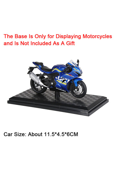 Choice7 نموذج دراجة نارية M18-3B زرقاء بمقياس 1:18 لـ HAYABUSA GSX1000R R1، ه...