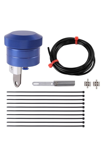 Choice Blue Motorcycle Universal Chain Lubricator Oiler Chain Oiler Motor Lub...