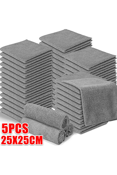 Choice1 5PCS Microfiber Cleaning Cloths Lint Free Microfiber Cleaning Towel C...