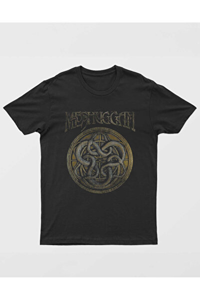 buzagi tasarım ürünleri Meshuggah Regular Fit Black Unisex T-Shirt