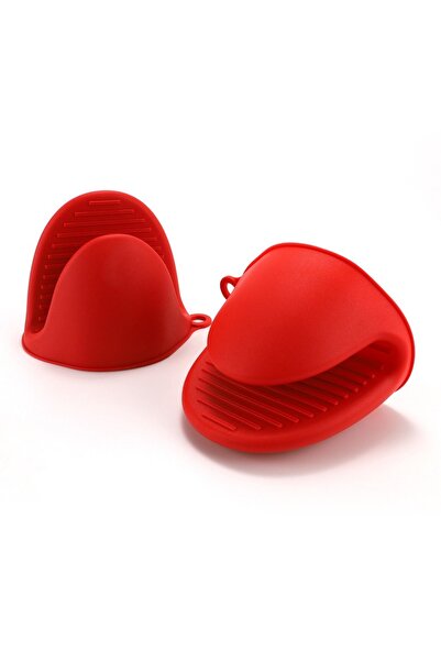 Choice Red Silicone Anti-heat Gloves for Microwave Ovens Heat-resistant Glove...