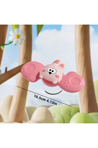 Choice9 HRAYL006 2leaves Baby Sucker Spinning Toys Children Bath Montessori E...