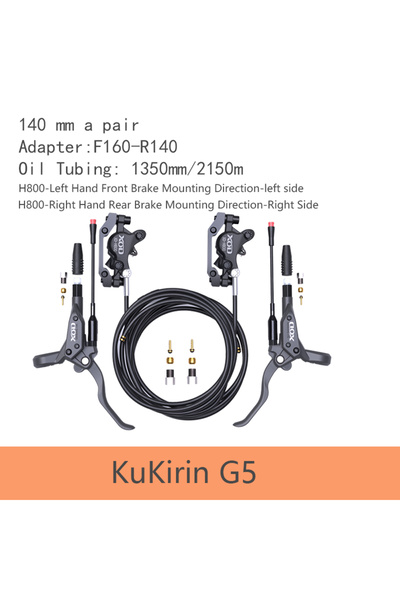 Choice15 فرامل قرصية هيدروليكية G5 XOD H800/H880 للسكوتر الكهربائي لـ KUKirin...