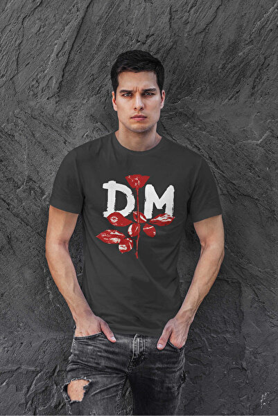 buzagi tasarım ürünleri Depeche Mode Regular Fit Black Unisex T-Shirt