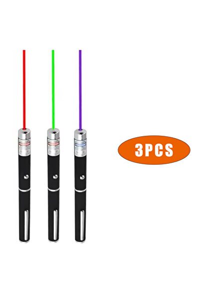 Choice10 Green Red Purple Red Laser Pointer Pen - Long Range Single Point Las...