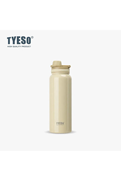 Choice4 600ML Khaki TYESO Thermos Bottle Car Insulated Flask Water Tumbler fo...