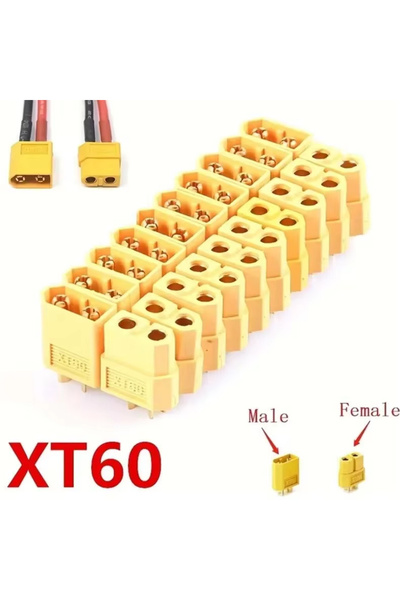 Choice 5 Pairs XT60 Connector XT60 Male Female Bullet Connectors Power Plugs ...