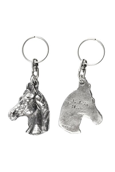 Art - Dog Cal de companie australian - breloc placat cu argint, decorațiune p...