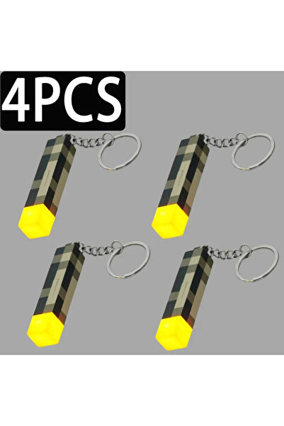 Choice 4 pcs --2025 New World Torch Light Torch Can Shine Keychain Mini Model...