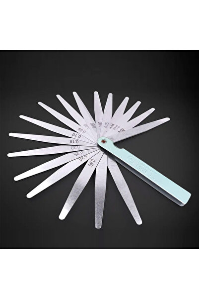 Choice 17 Blades 0.02-1.00mm Feeler Gauge Metric Gap Filler Gage Measurment T...