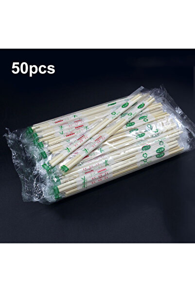 Choice 50/100 قطعة من أعواد الطعام الصينية المصنوعة من الخيزران للاستخدام مرة...