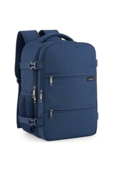 zagatto Σακίδιο πλάτης για αεροπορικά ταξίδια, μπλε, χειραποσκευή 40×30×20 εκ...