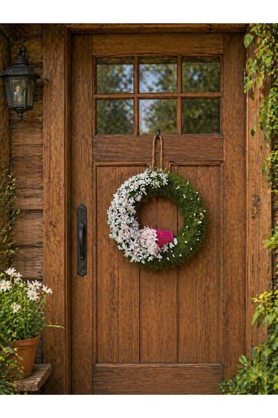 yes ticaret Romantic Spring Themed Handcrafted Decorative Door and Wall Acces...