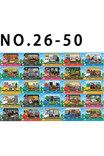 Choice3 بطاقات بانداي الصغيرة رقم 26-50 لعام 2026، بطاقات NFC صغيرة/كبيرة قاب...