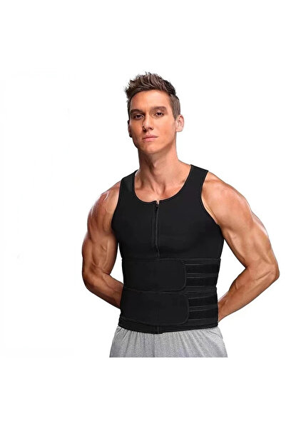 Choice1 L black Men Back Waist Posture Corrector Adjustable Adult Correction ...