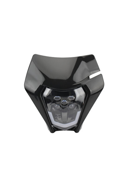 choice2 لوحة مصباح أمامي LED أسود للدراجات النارية لـ KTM EXC XC SX MX XC 125...