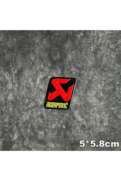 Choice1 A2 Akrapovic Exhaust Pipe Metal Three-dimensional Stickers Motorcycle...