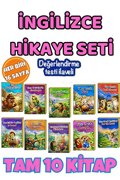 GÖNÜL YAYINCILIK 2. Σούπερ εύκολο σετ 10 βιβλίων αγγλικών ιστοριών για την 3η...