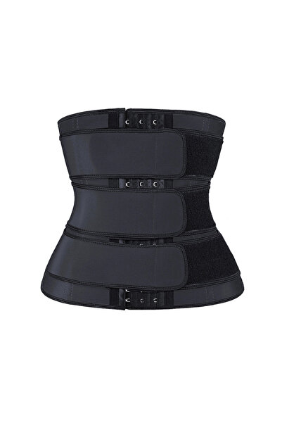 Choice7 M Black Women Waist Support Fitness Waist Back Support Belts Sauna Sw...