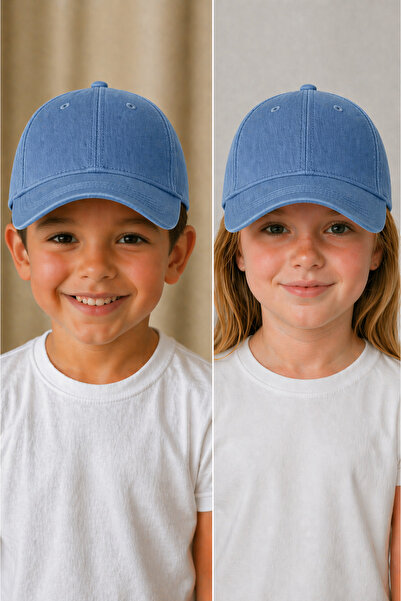 moda nokta Κορίτσι - Αγόρι Μαύρο Χρώμα Καπέλο Απλό ΜΠΛΕ