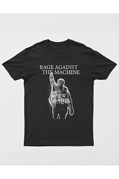 buzagi tasarım ürünleri Rage Against the Machine Regular Fit Black Unisex T-S...