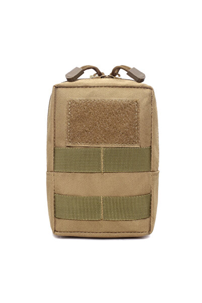 Choice3 EDC Pouch B-Tan EDC Molle Tactical Pouch Waist Pack Compact Utility P...