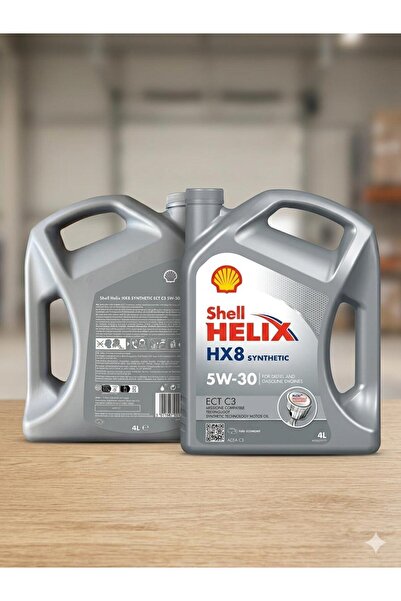 SHELL Helix HX8 5W/30 SYNTHETİC ECT C3 4 LT ÜRETİM ( ŞUBAT 2026 ) DPF