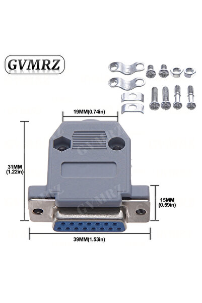 Choice3 DB15 2Rows Female 2Set DB9 Adapter Connector Core DB15 DB25 DB37 RS23...