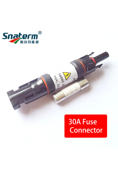 Choice Connector 30A Fuse 1000VDC 10A 15A 20A 30A DC Solar fuse Connector fus...