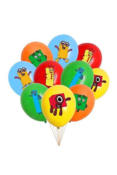 Choice 12inch 10pcs 10pcs / Pack NBlocks Balloon 12inch Latex Balloon For Kid...