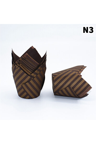 Choice9 3 50pcs/sets Tulip Muffin Cupcake Paper Cups Oilproof Cupcakes Liners...