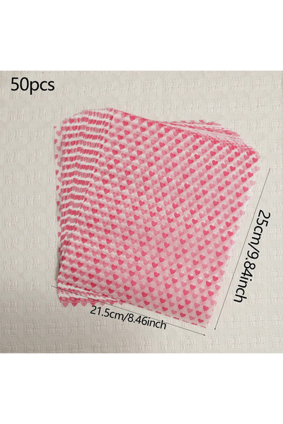 Choice 50PCS 50/100/200-waxed paper pages, oil-resistant food wrapping paper,...