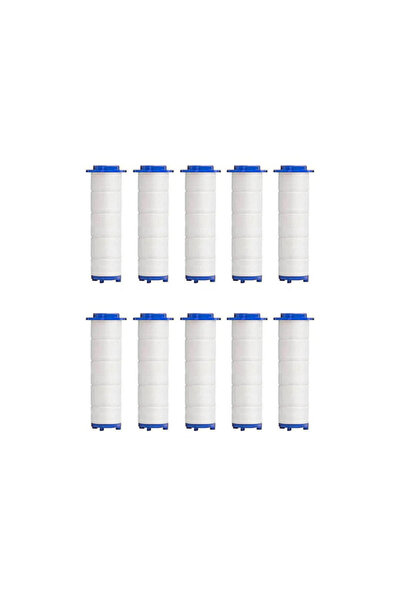 Choice 10 فلاتر دش يدوي، مجموعة من 10 فلاتر بديلة للمياه العسيرة، تزيل الكلور...