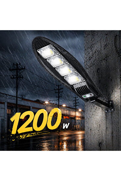 OEM Φωτιστικό δρόμου 1200W, Ηλιακή φόρτιση, 55 εκ. (V18)