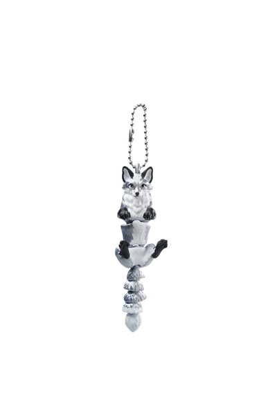 Choice1 قطعة واحدة من زينة الثعلب الفضي المفصلية المطبوعة بتقنية ثلاثية الأبع...