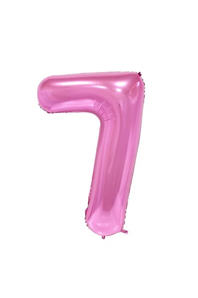 Choice5 Number 40inch rose-red-7 32inch Rainbow Gradient Number Foil Balloon ...