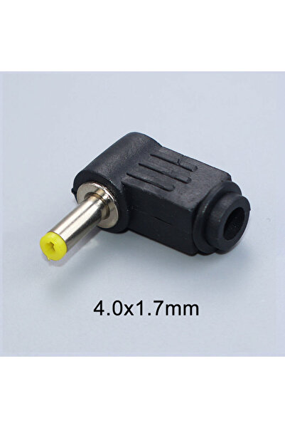 Choice11 5PCS 4.0x1.7mm DC Power Male Plug Jack Adapter Welding Connector 90 ...