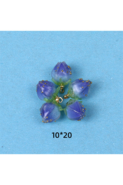 Choice1 5Pcs lan ZW41 Strawberry Necklace Pendant Handmade Beads Hairpin Brac...