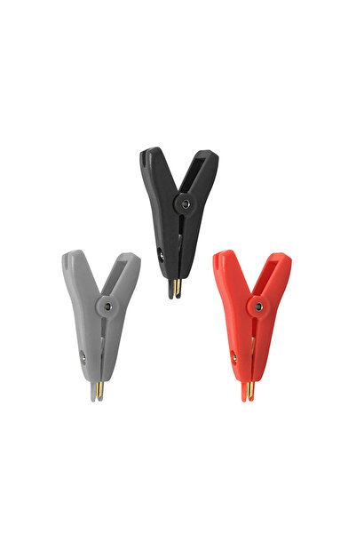 Choice 3pcs 3PCS Alligator clip 10A Copper For Crocodile LCR Kelvin Test Clip...