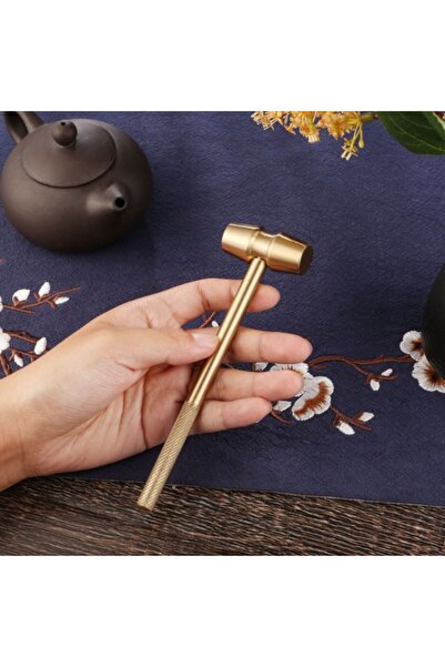 Choice 1pc 1PC Copper Hammer Small Decoration Hammer Computer Office Desktop ...