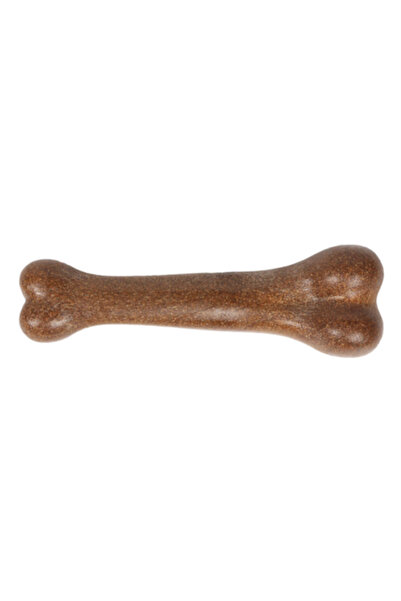 Choice1 M-15CM Brown Natural Non-Toxic Indestructible Dog Bone Chew Toy Anti-...
