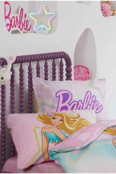 Taç Zorluteks Out Barbie με σχέδιο 2 τεμαχίων 100% βαμβακερή υφασμάτινη μαξιλ...