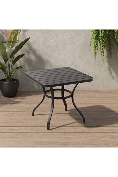 Al Saadah Home Individual Service Table - Black