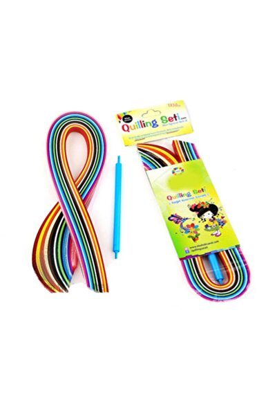 Pozitif Kırtasiye Kalın, Quiling Seti, Kağıt Katlama, Kıvırma Sanatı, Quilling