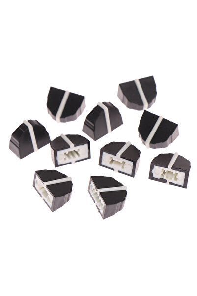Choice 10pcs one size 10pcs DBX2231 Equalizer Fader Cap 11MMX9MM Hole 4MM Pot...