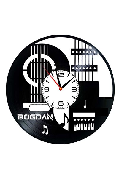 OEM Διακοσμητικό Ρολόι Τοίχου 'Guitar World'